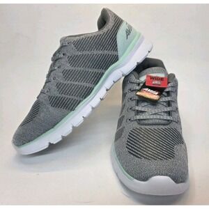 NEW Womens Size 8.5 Wide Avia Avi-Rift Athletic Running Shoes Gray/Mint Green